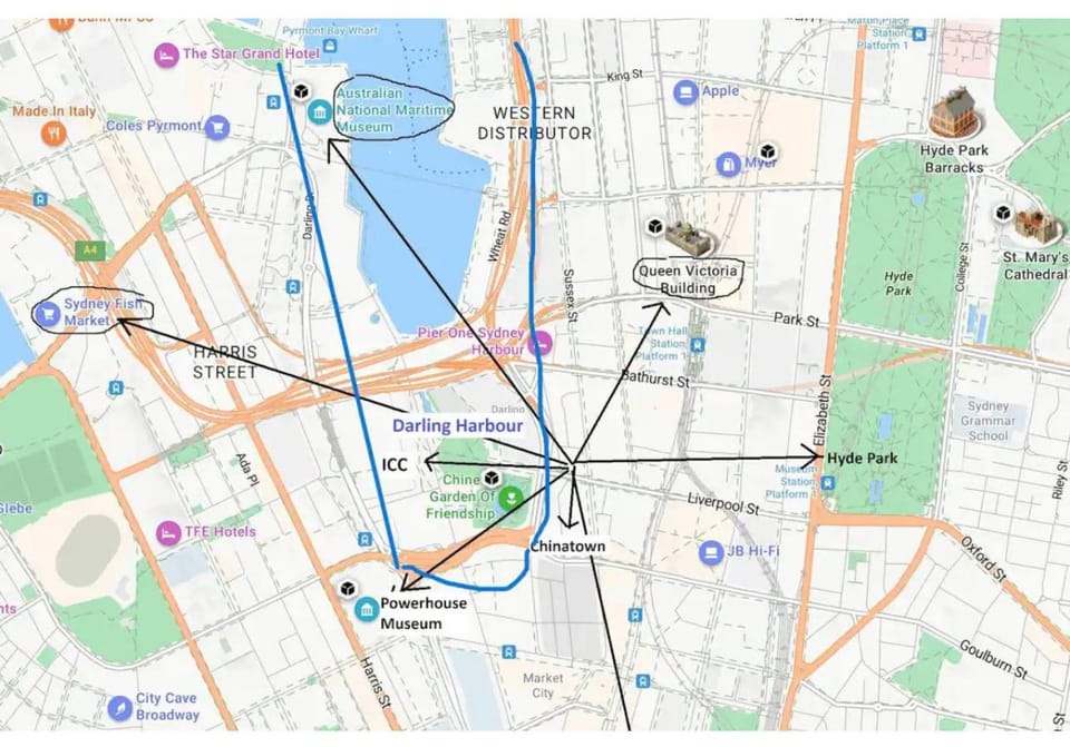 3BR CBD & Pool & Gym & Walk to Darling Harbour & ICC & Town Hall Apartment in Sydney