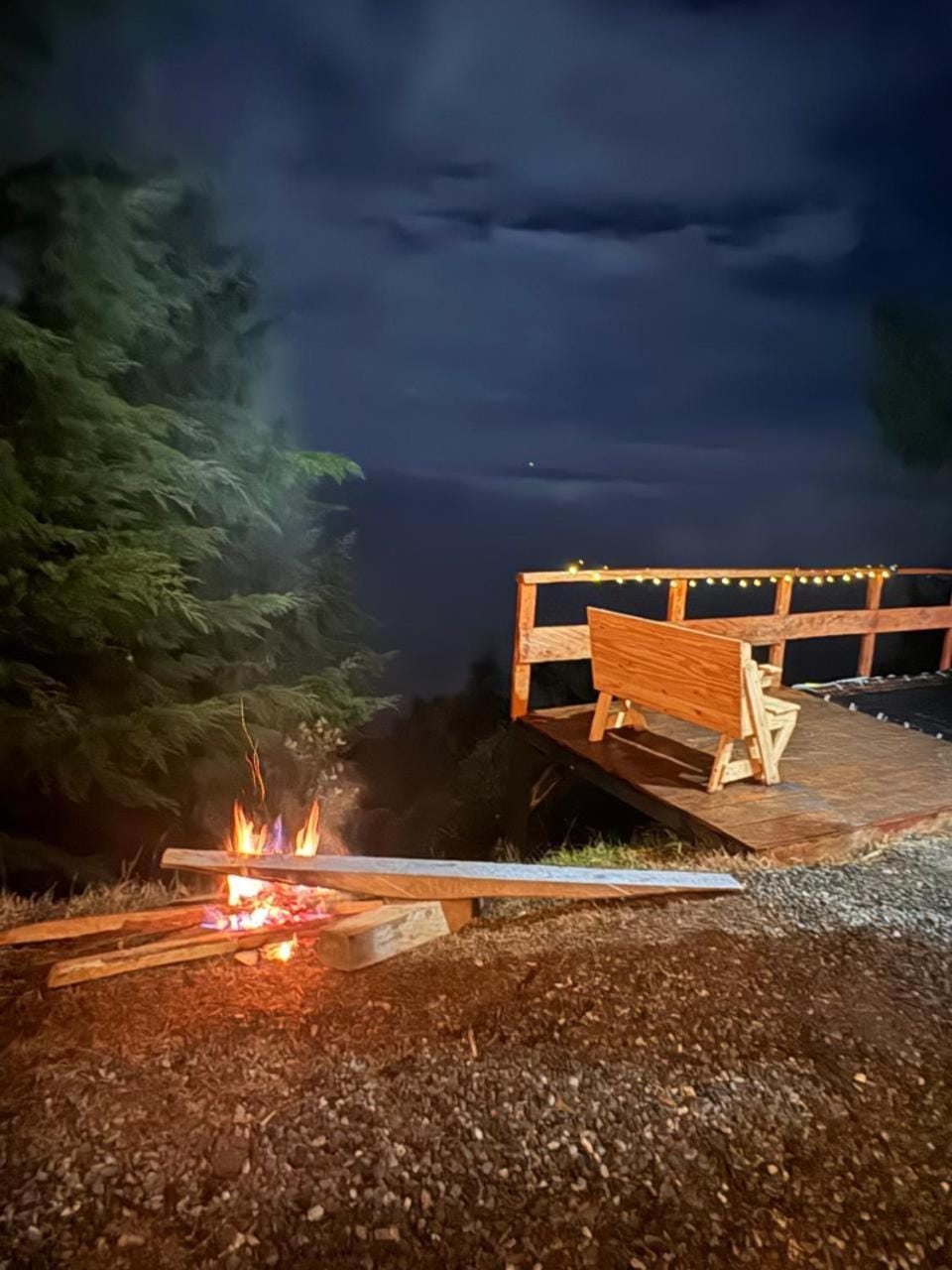 Night, Natural landscape