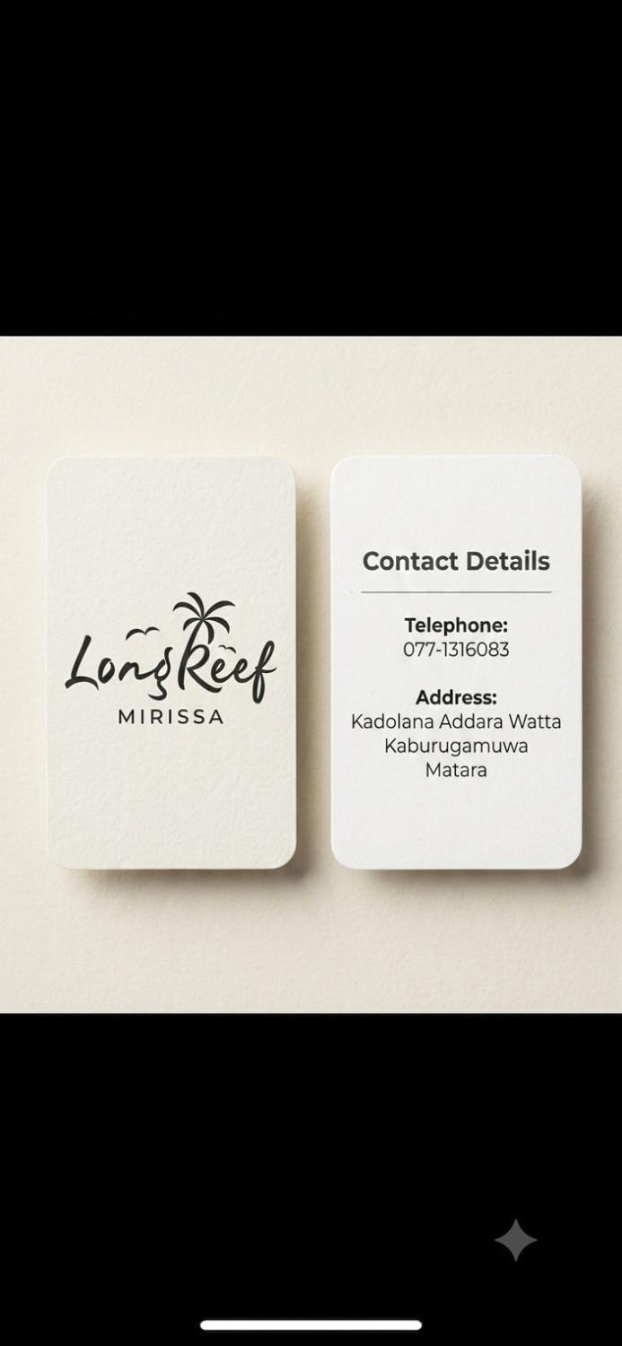 Long Reef Villa in Kamburugamuwa