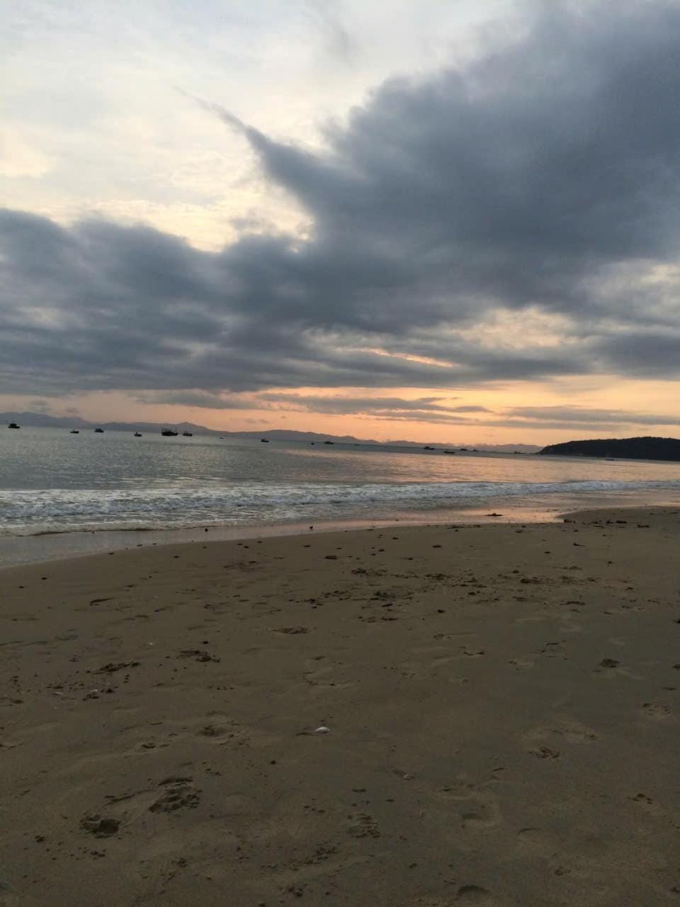 Day, Natural landscape, Beach, Sea view, Sunrise, Sunset