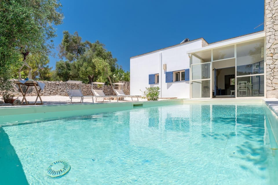 Property building, Living room, Swimming pool