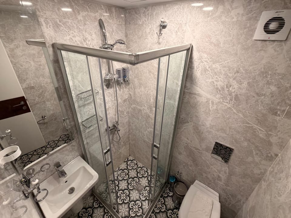 Shower, Toilet, Bathroom, towels