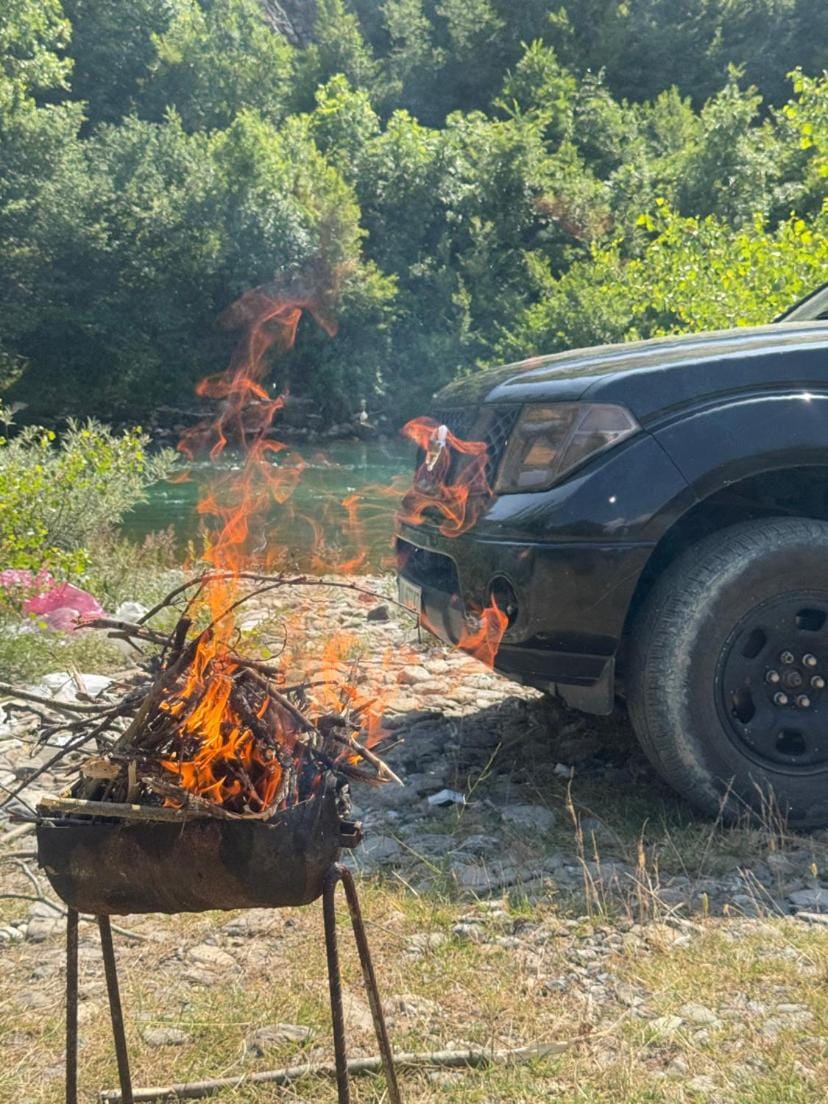 Off Road Route Luxury tent in Europe