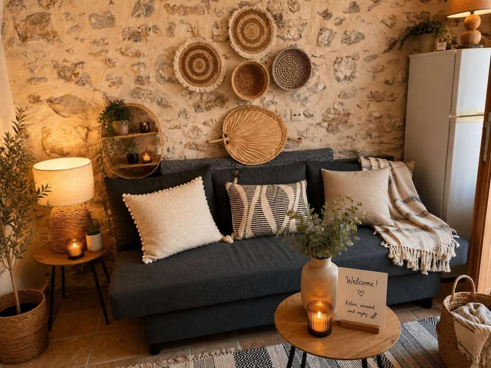 Rustic Stone Maisonette Krasi House in Lasithi