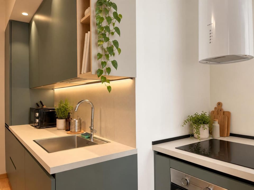 Kitchen or kitchenette