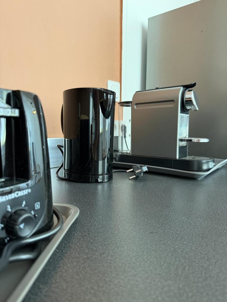 Coffee/tea facilities, Kitchen or kitchenette, toaster
