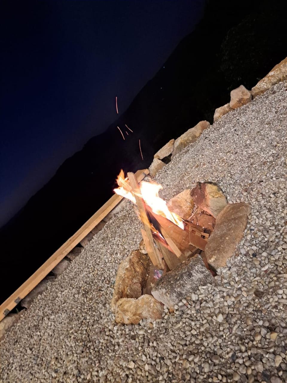Night, Natural landscape