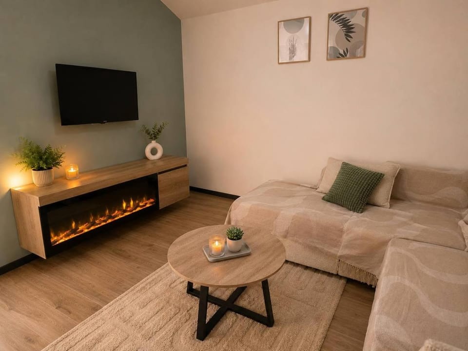L'Oasis de Détente - La Parenthèse - gîte 6 personnes avec piscine privée - climatisation - 2km de Pairi Daiza Apartment hotel in Hauts-de-France