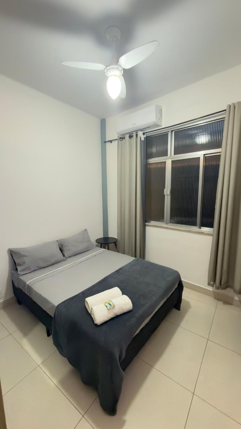 Bed, Bedroom, air conditioner, air conditioner