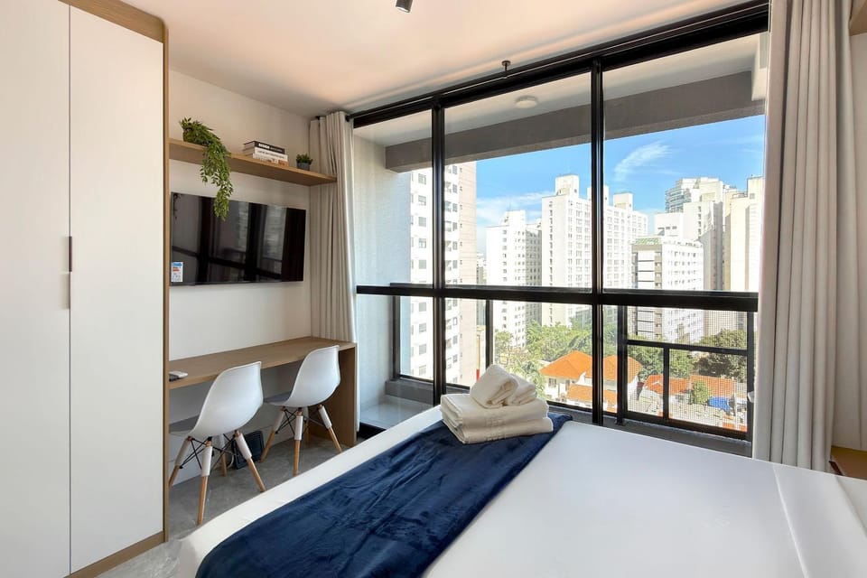 Studio moderno na Vila Mariana | 800m do metrô Apartment in Sao Paulo City