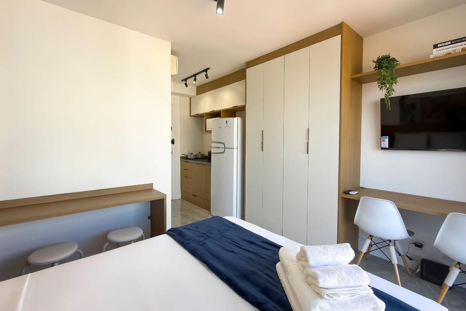 Studio moderno na Vila Mariana | 800m do metrô Apartment in Sao Paulo City
