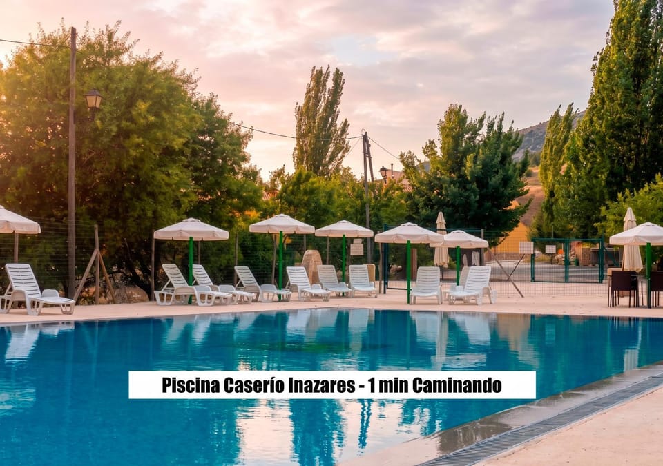 Day, Natural landscape, Text overlay, Pool view, Swimming pool