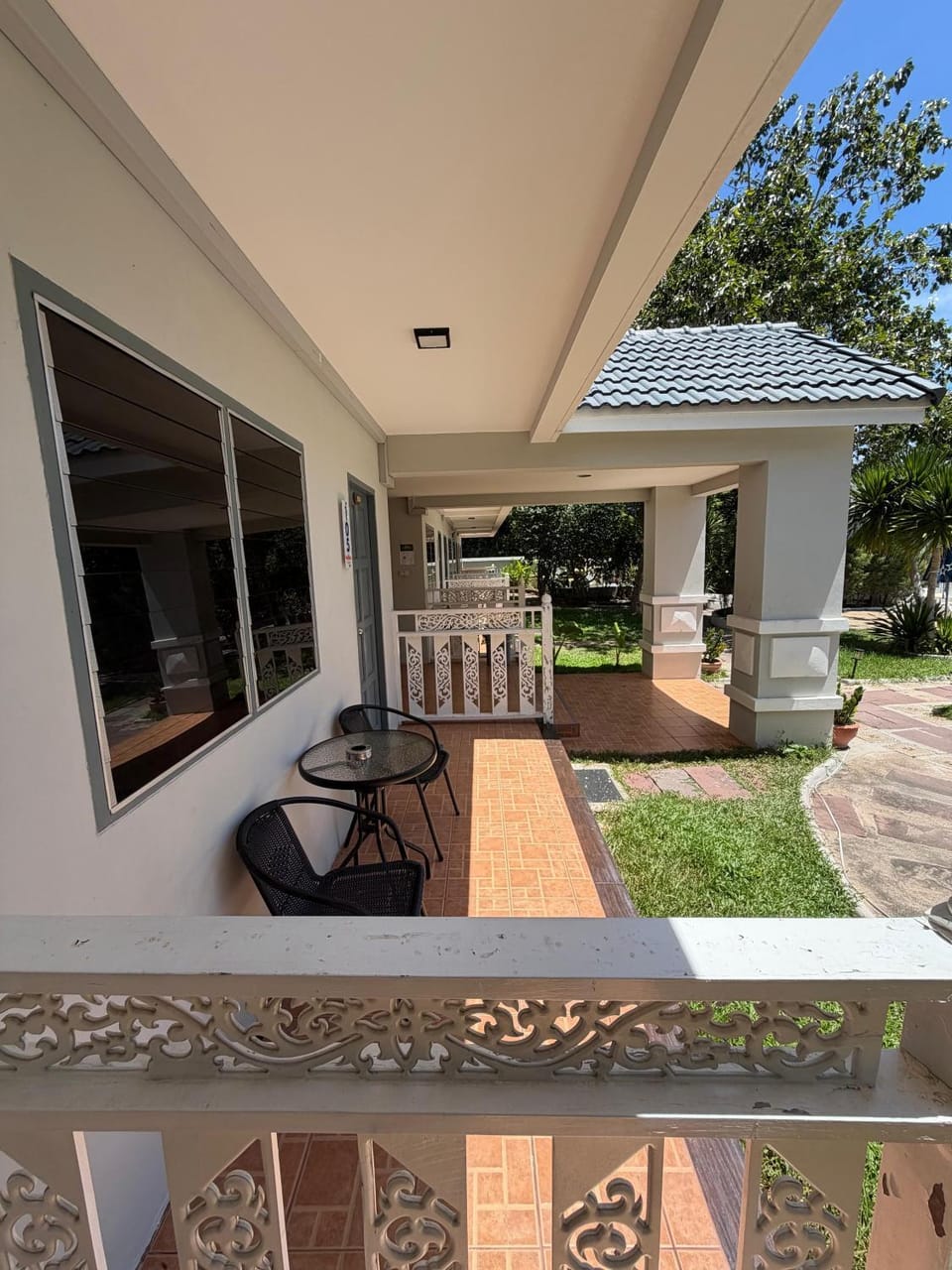 Balcony/Terrace, Garden view