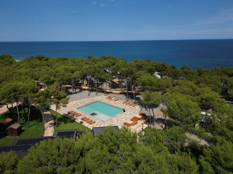 Bird's eye view, Spa and wellness centre/facilities, Sea view