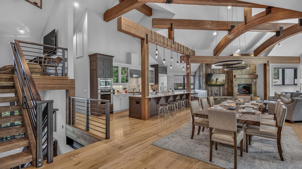 Living room, Seating area, Dining area, furniture, kitchen