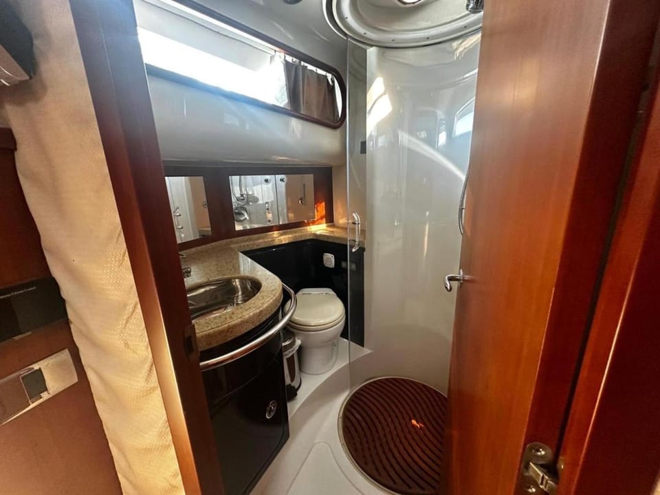 Sensation Rentals Docked boat in Boca Chica