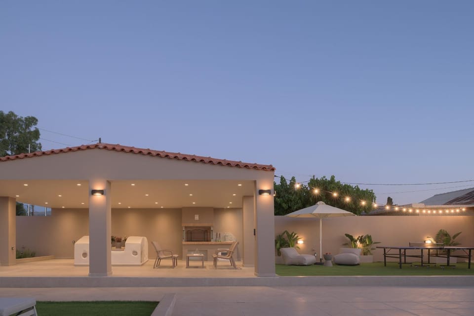 Property building, Patio