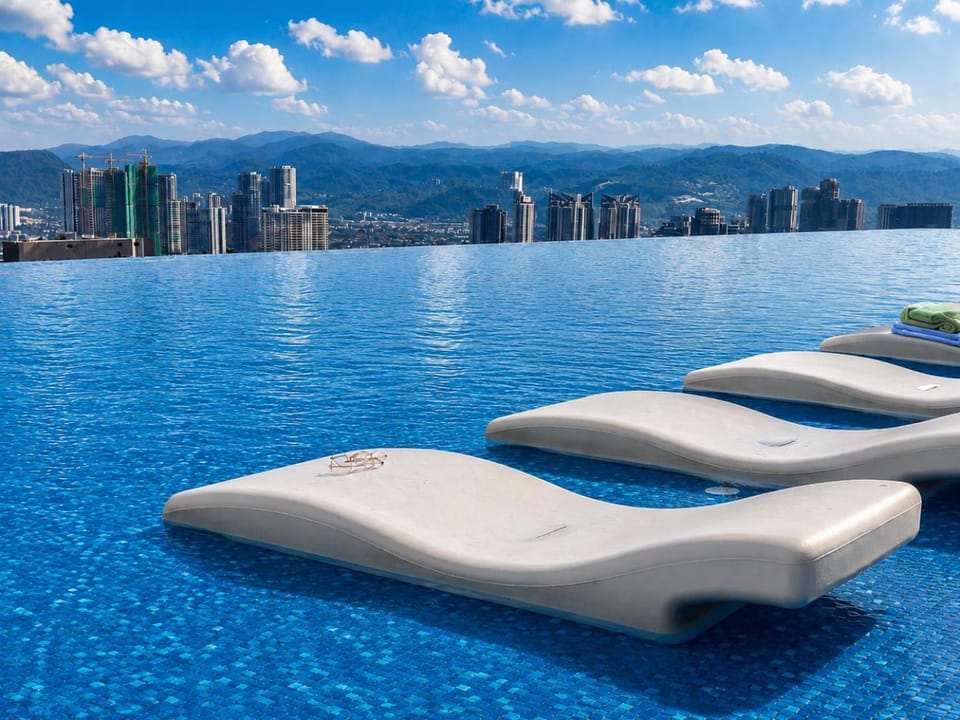 Day, Mountain view, Pool view, Swimming pool, sunbed
