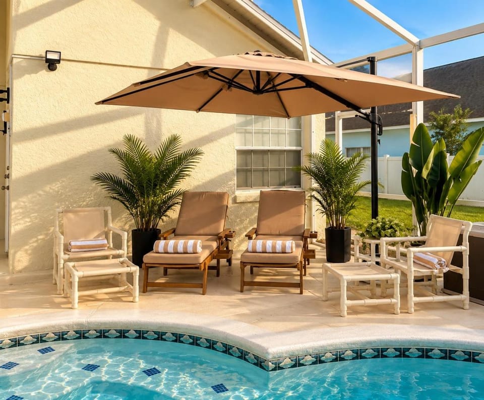 Disney Villa Private Pool - 8 Mins to Disney House in Osceola County