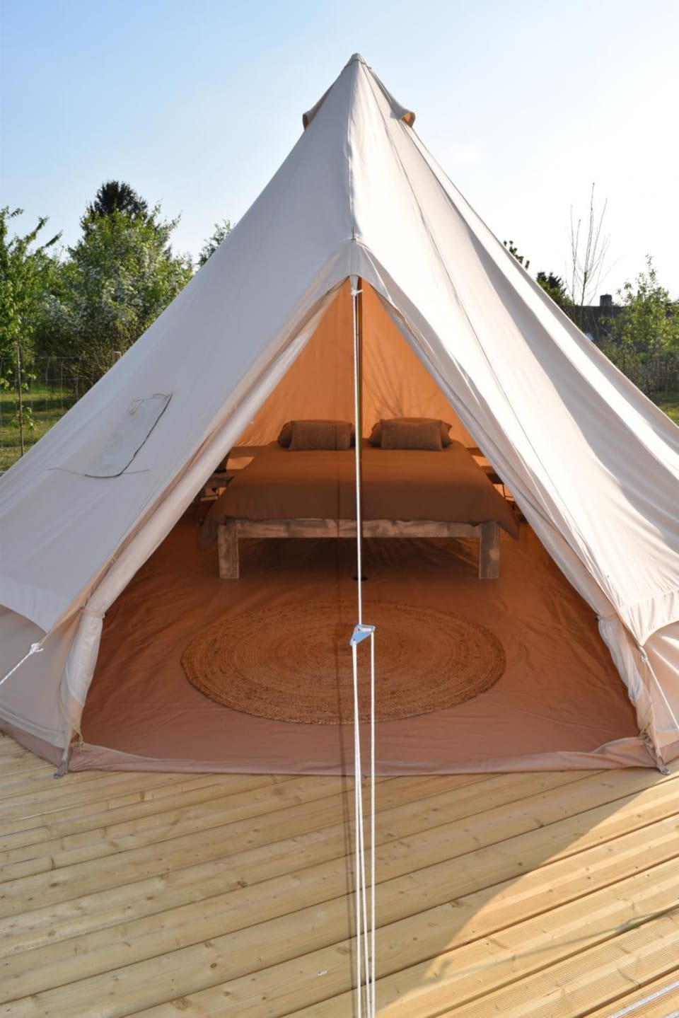 Tente Inca Luxury tent in Gennes-Val-de-Loire