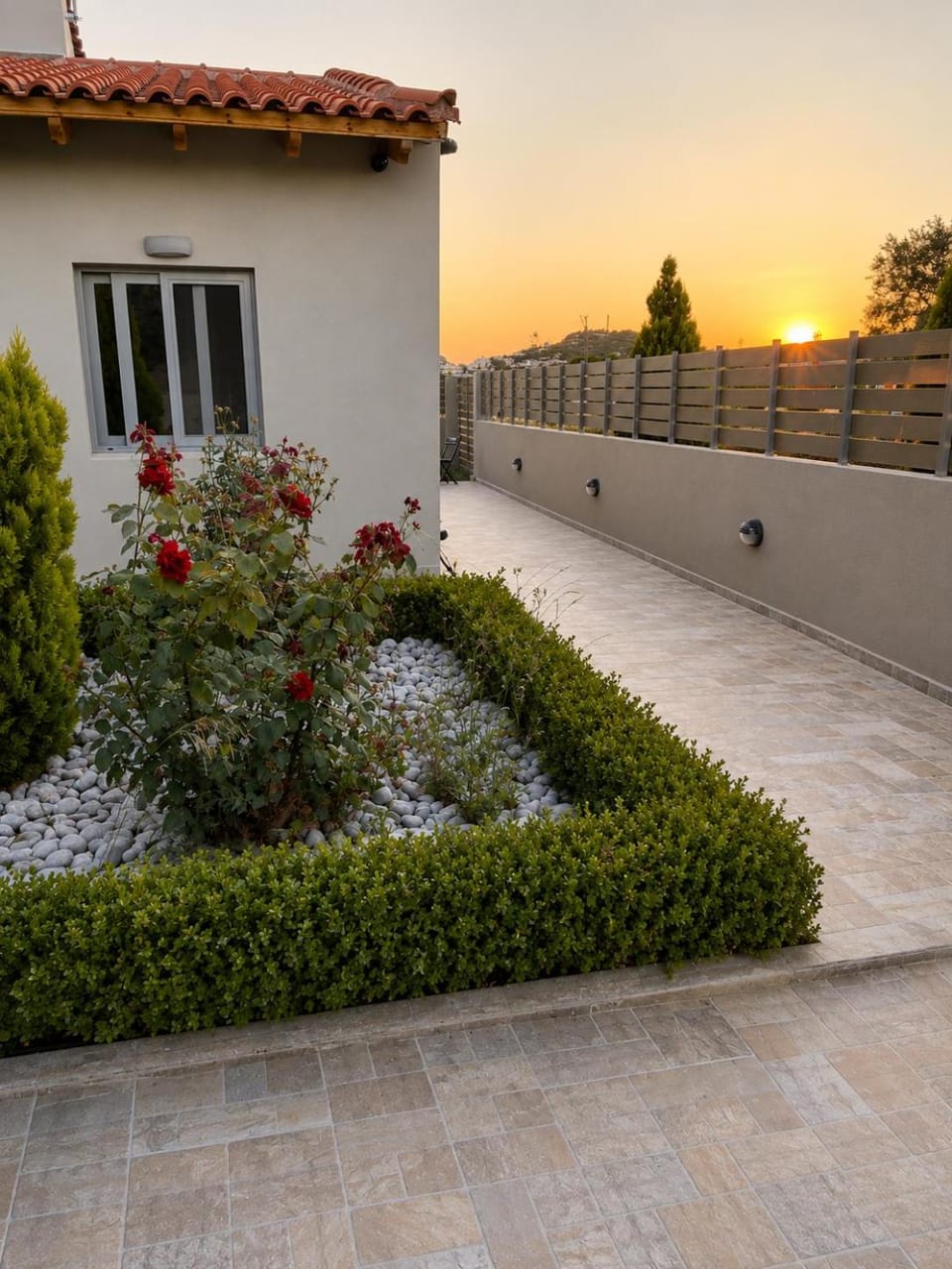 Property building, Garden