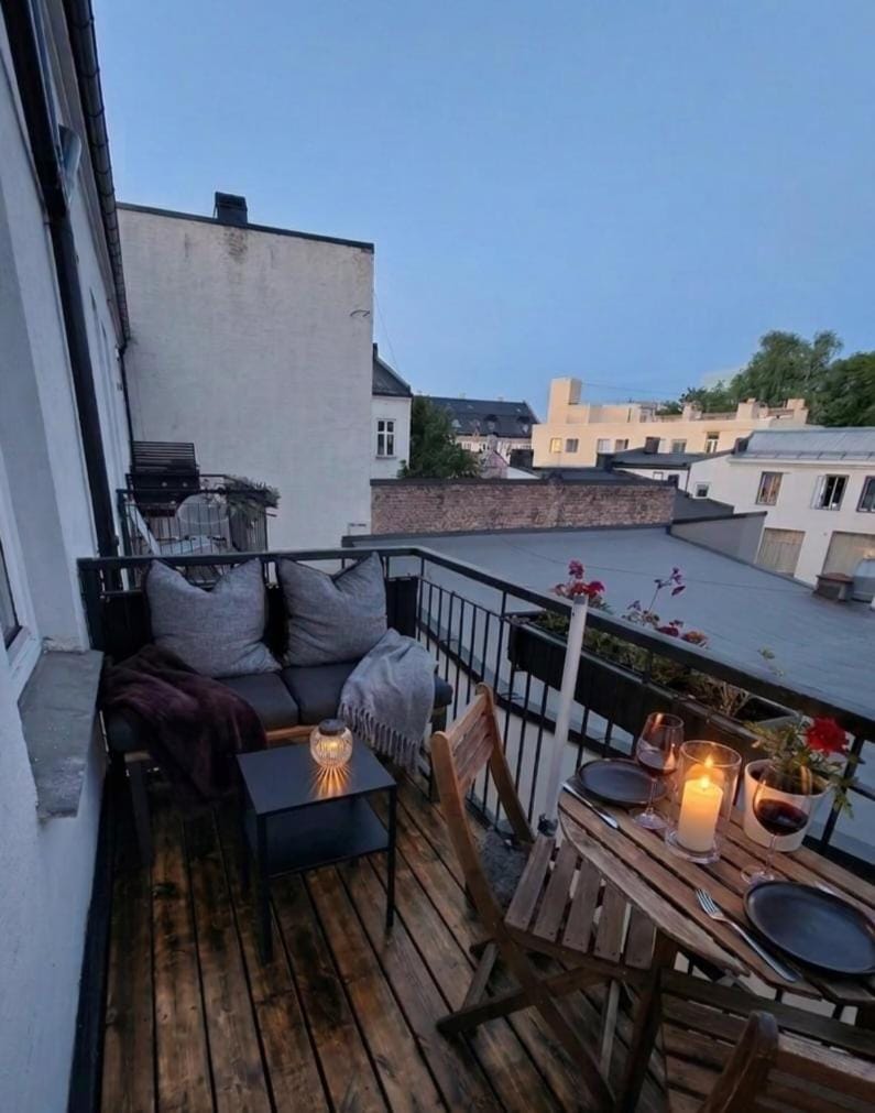 Feel at Home in Central Oslo Balcony and City Views Apartment in Oslo