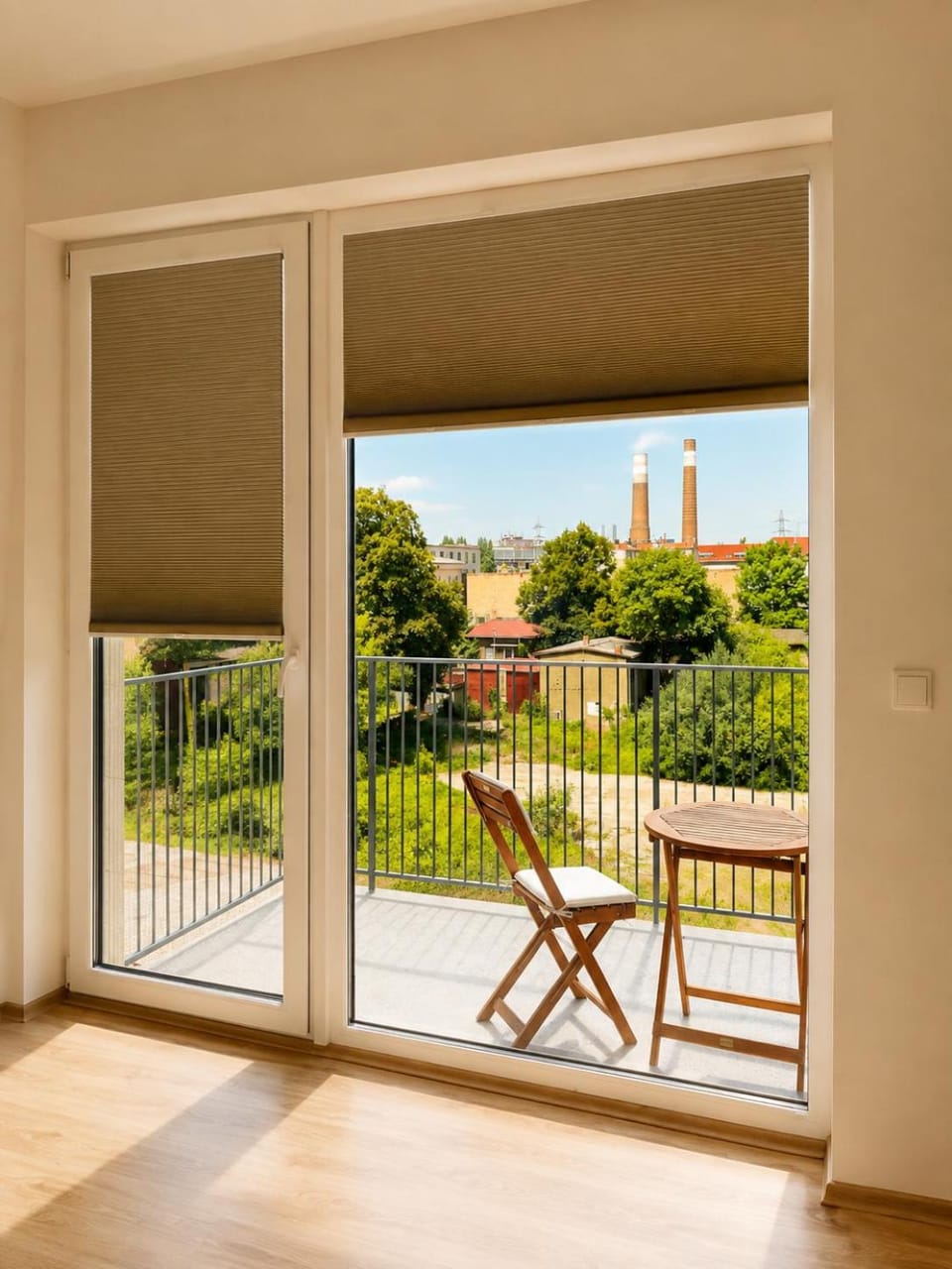 Natural landscape, Balcony/Terrace, Garden view