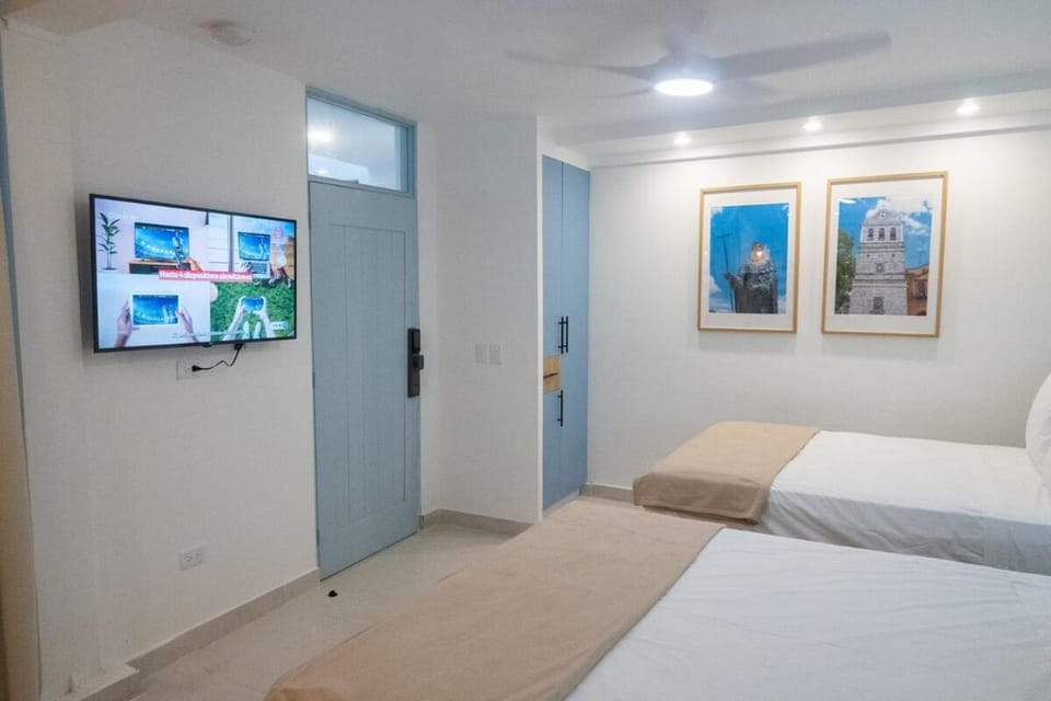 Colonial studio with 2 Beds - Patio Español Apartment in Distrito Nacional