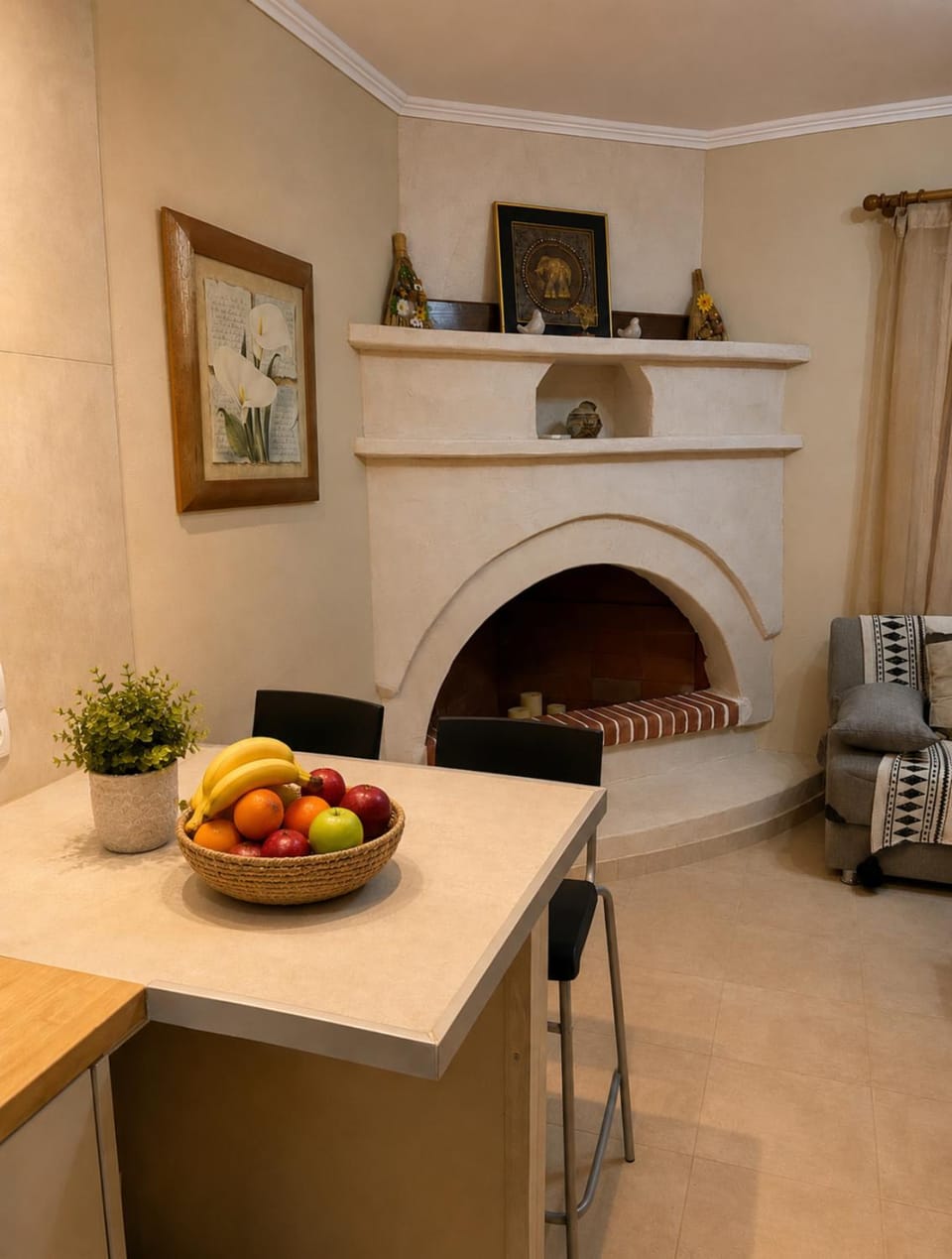 fireplace