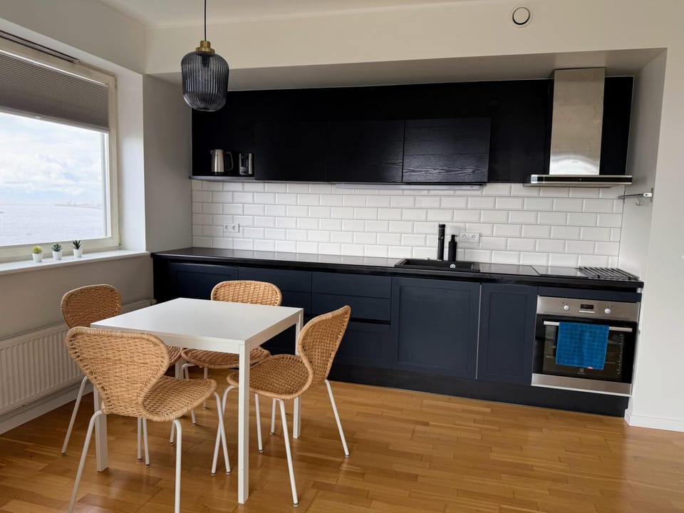 Kitchen or kitchenette, Dining area, oven, stove, kitchen