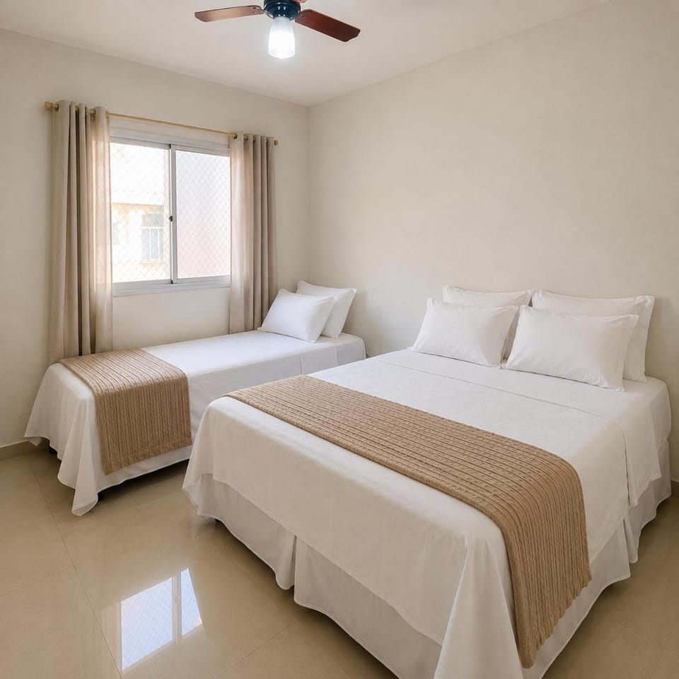 Pés na Areia praia do Morro Apartment in Guarapari