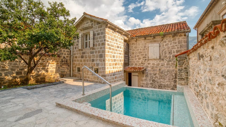 Beachfront Villa Perast Villa in Kotor Municipality