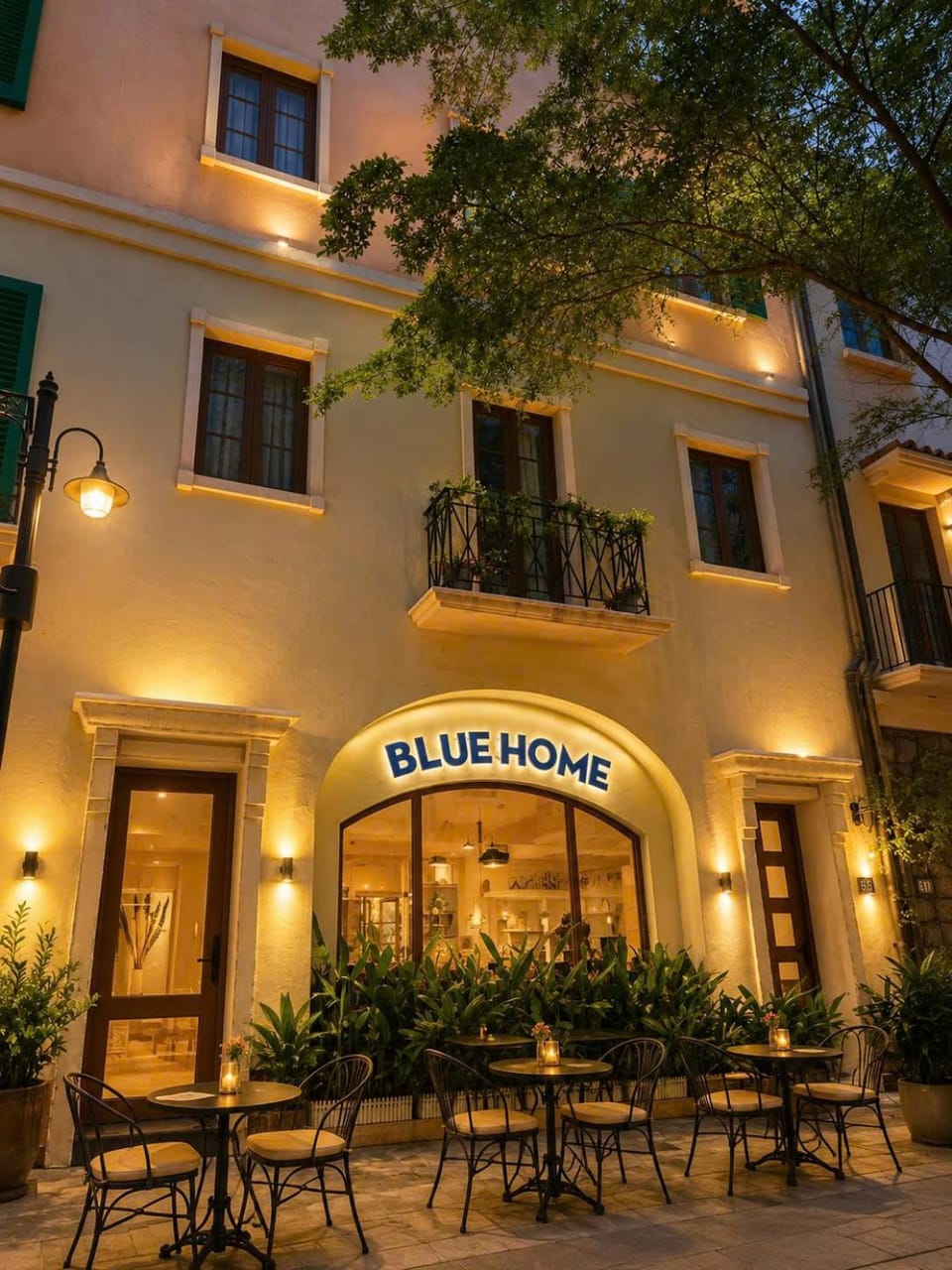 Property building, Night