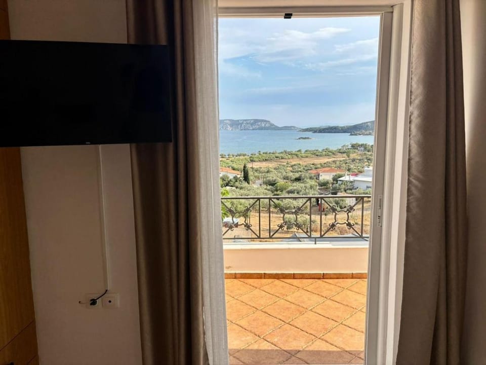 F Apartments Blue by Goutos Luxury Living Apartment in Argolis, Greece