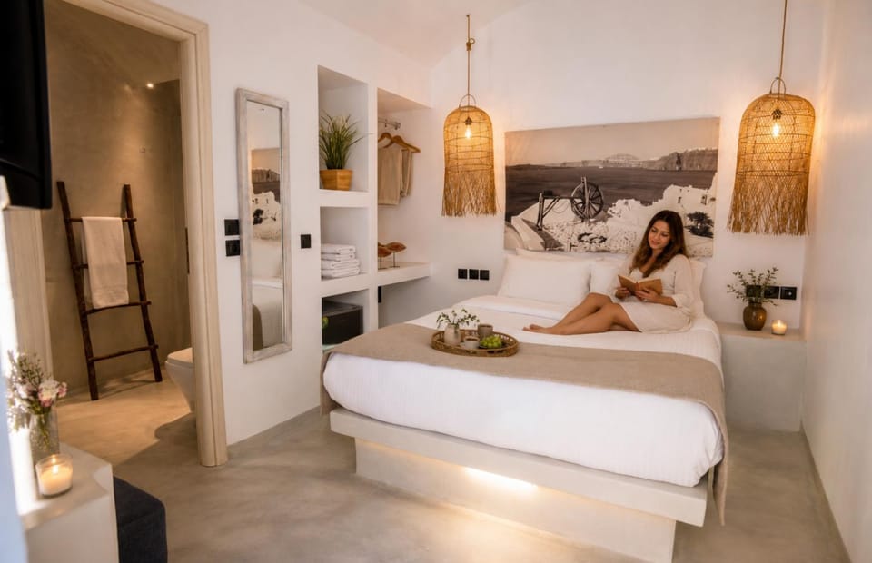 Crater View Suites, Fira Center Caldera Suites with Hot Tubs Apartment in Thera