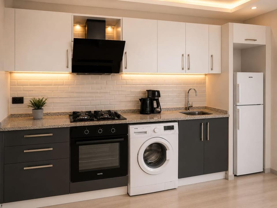 Kitchen or kitchenette, kitchen