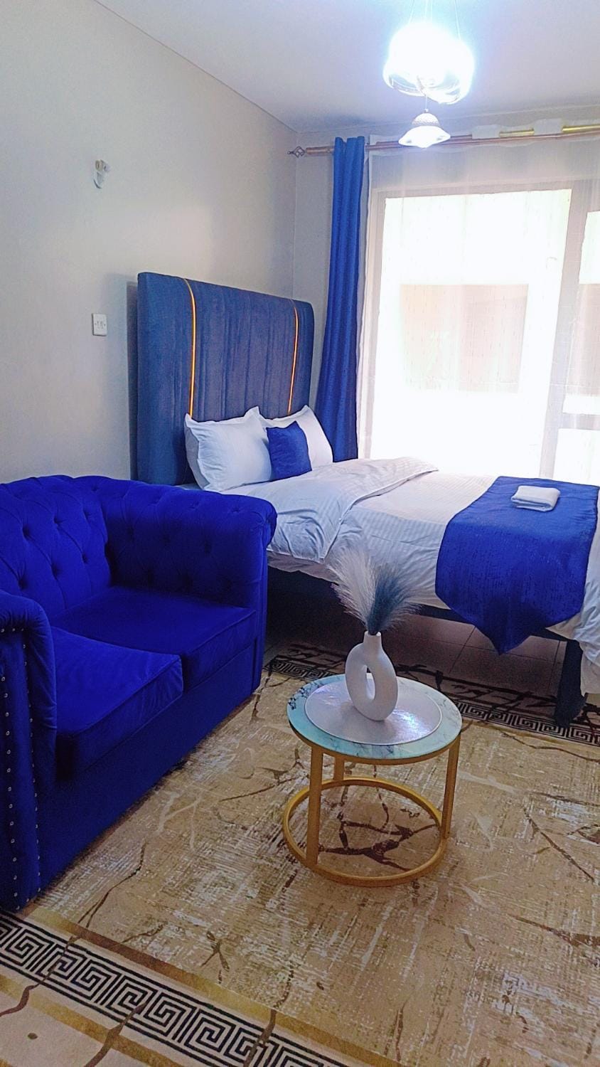 Furnished studio kiambu road thindigua tsavo coral bell Apartment in Nairobi