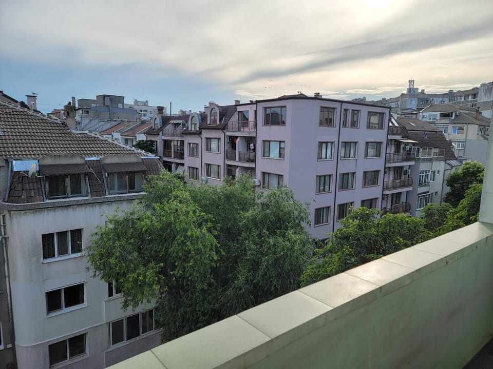 City and Beach Skyline 2BR Apartment 5th Floor Walk Up Apartment in Varna
