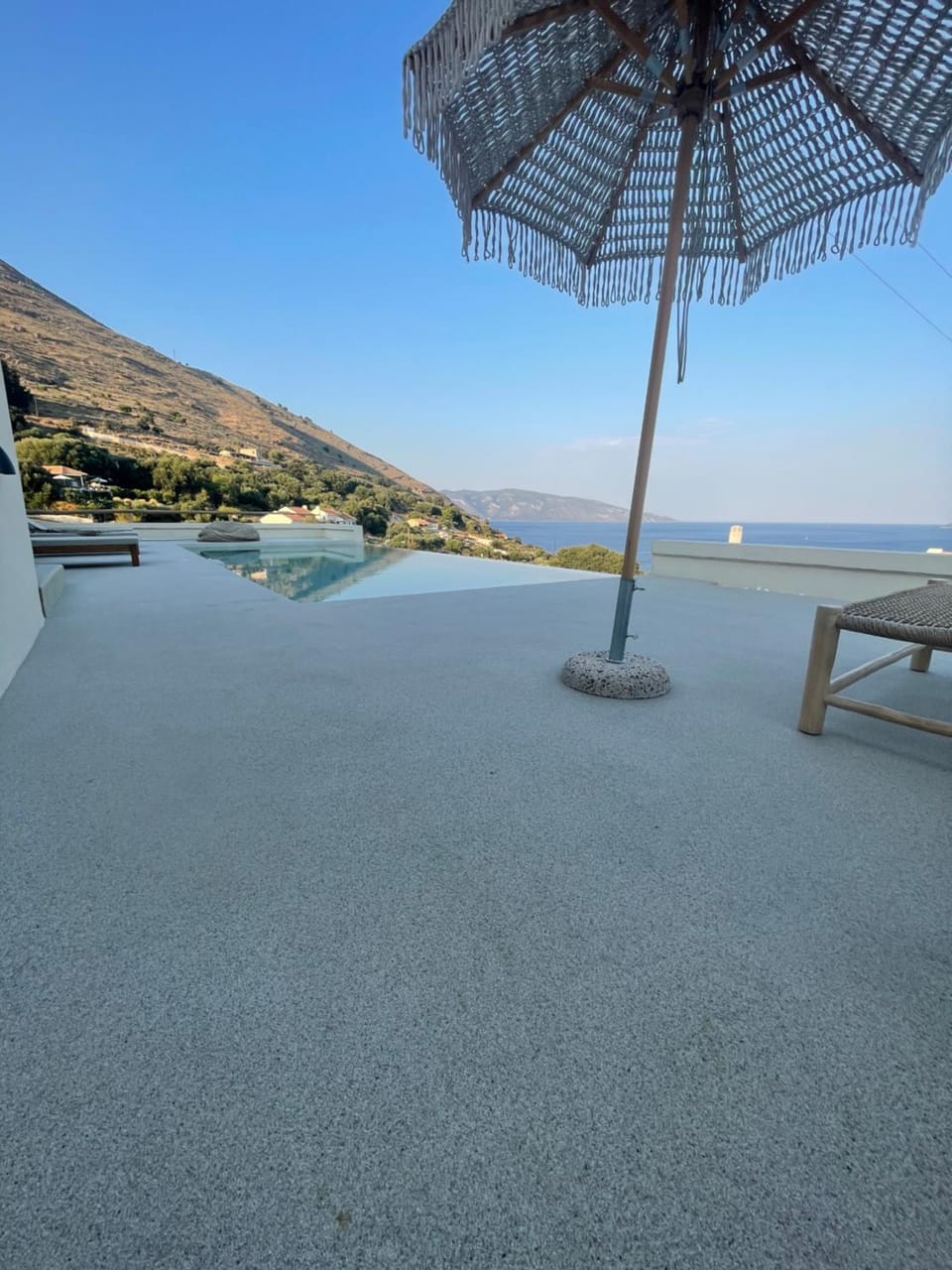 Patio, Day, Natural landscape, View (from property/room), Balcony/Terrace, Sea view
