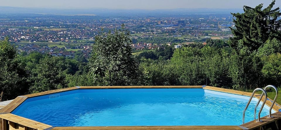 Day, City view, Swimming pool