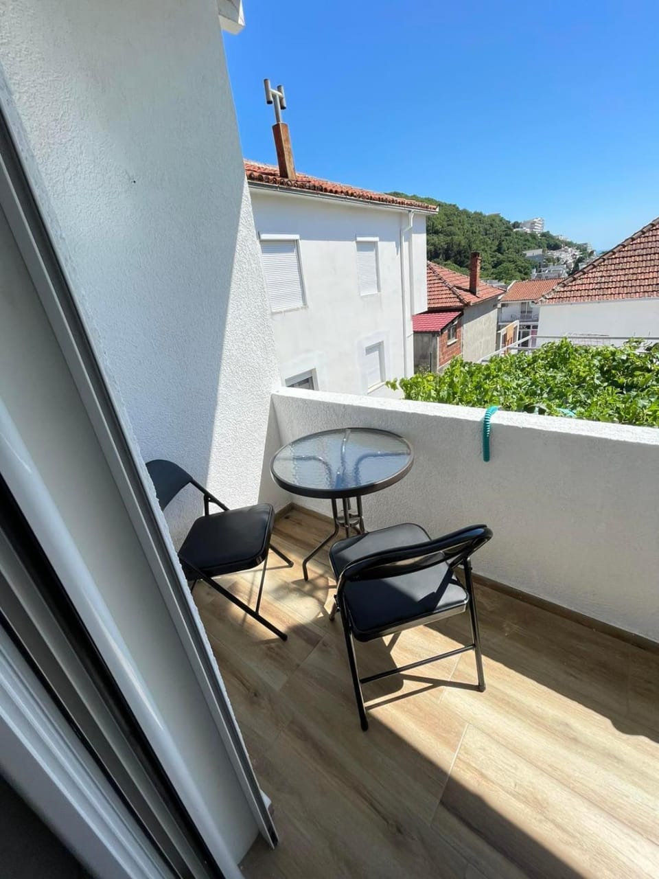 Bed, Balcony/Terrace, Bedroom, air conditioner