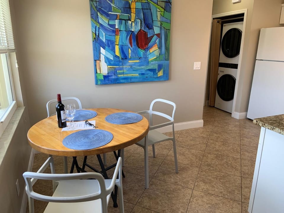 Dinner, washing machine