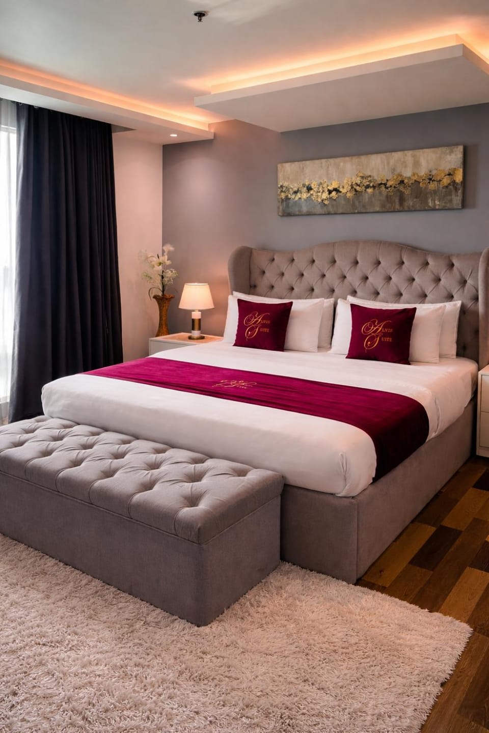 Bed, Bedroom