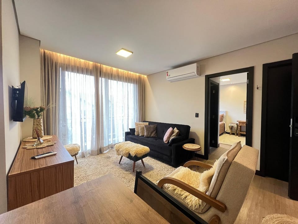 Apartamento no centro de Canela - Catedral de Pedr Apartment in Canela