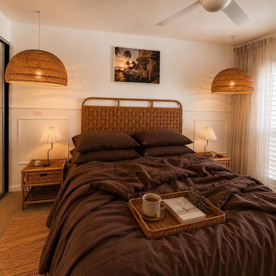 Bed, Bedroom, wardrobe