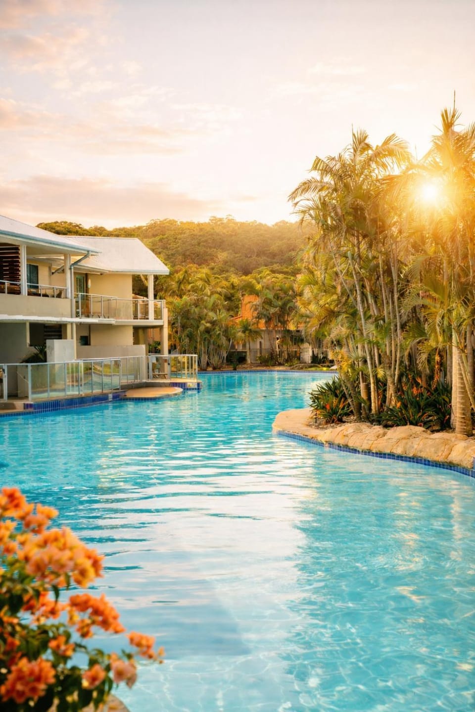 Property building, Swimming pool