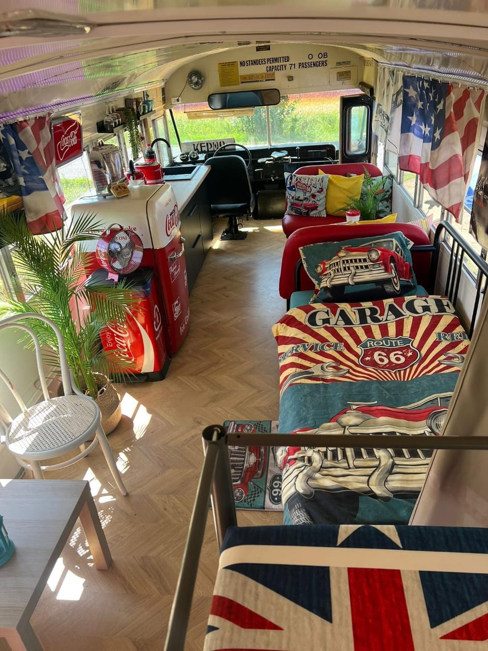 Skorzęcin Domki Buli School Bus Campground/ 
RV Resort in Greater Poland Voivodeship