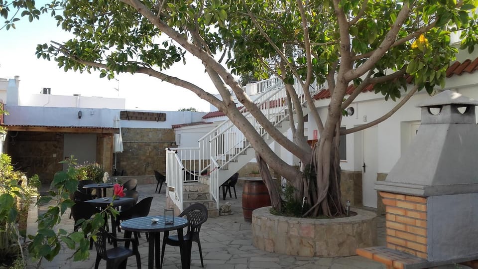 Property building, Patio