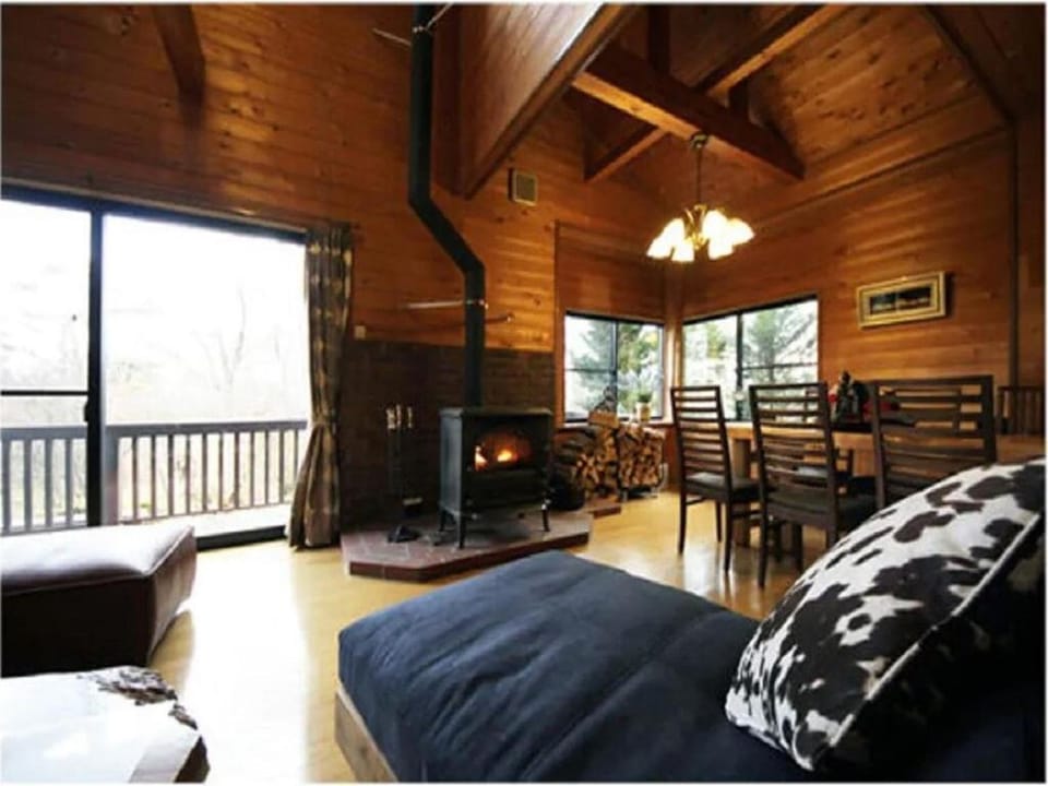 Living room, fireplace