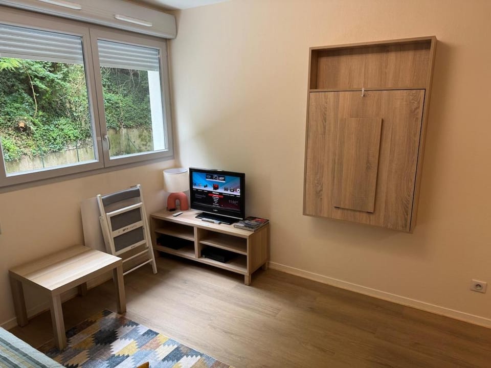 Studio rénové, au calme, avec garage Apartment in Caluire-et-Cuire